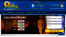 What Egyptfortravel.com website looked like in 2013 (10 years ago)