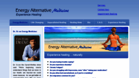 What Energyalternativemedicine.com website looked like in 2013 (10 years ago)