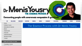 What Essence-foundation.com website looked like in 2013 (10 years ago)
