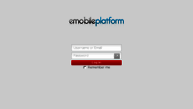 What Emobileplatform.com website looked like in 2013 (10 years ago)
