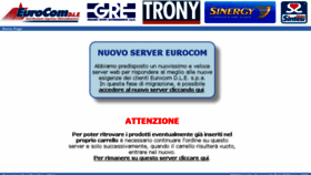 What Eurocomdistribuzione.it website looked like in 2013 (10 years ago)