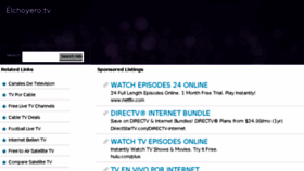 What Elchoyero.tv website looked like in 2013 (10 years ago)