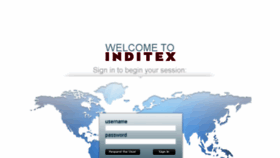 What Extranet.inditex.com website looked like in 2013 (10 years ago)