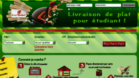 What Efoodstudent.fr website looked like in 2013 (10 years ago)