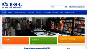 What Esl-schools.org website looked like in 2013 (10 years ago)