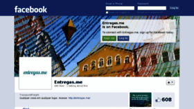 What Entregas.me website looked like in 2013 (10 years ago)