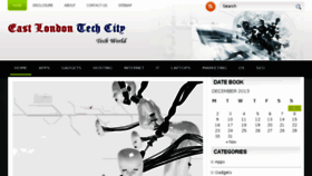 What Eastlondontechcity.com website looked like in 2013 (10 years ago)