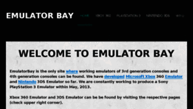 What Emulatorbay.com website looked like in 2013 (10 years ago)