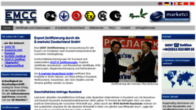 What E-marketci.de website looked like in 2014 (10 years ago)