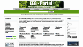 What Eeg-portal.de website looked like in 2014 (10 years ago)