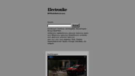 What Electronike.com website looked like in 2014 (10 years ago)