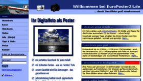 What Europoster24.de website looked like in 2014 (10 years ago)