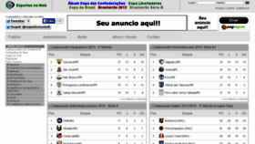 What Esportesnaweb.com website looked like in 2014 (10 years ago)
