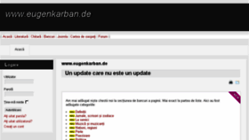 What Eugenkarban.de website looked like in 2014 (10 years ago)
