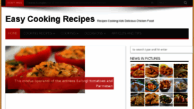 What Easycooking-recipes.com website looked like in 2014 (10 years ago)