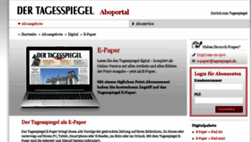 What Epaper.tagesspiegel.de website looked like in 2014 (10 years ago)