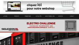 What Electro-challenge.be website looked like in 2014 (10 years ago)