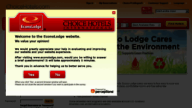 What Econolodge.com website looked like in 2014 (10 years ago)