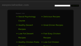 What Easysocialranker.com website looked like in 2014 (10 years ago)