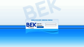What Esube.bek.org.tr website looked like in 2014 (10 years ago)