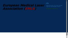 What Emla-medical.com website looked like in 2014 (10 years ago)