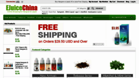 What Ejuicechina.com website looked like in 2014 (10 years ago)