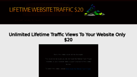 What Etrafficforever.com website looked like in 2014 (10 years ago)