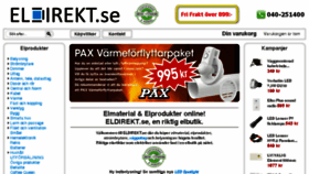 What Eldirekt.com website looked like in 2014 (10 years ago)