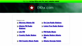 What Ekhx.com website looked like in 2014 (10 years ago)
