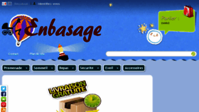 What Enbasage.com website looked like in 2014 (9 years ago)