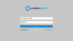 What Emobileplatform.com website looked like in 2014 (9 years ago)