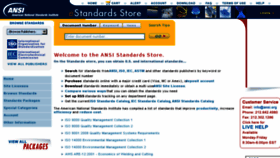 What E-standards.org website looked like in 2014 (9 years ago)