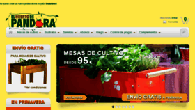 What Elhuertodepandora.com website looked like in 2014 (9 years ago)