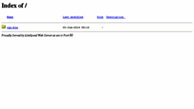 What Eev.ir website looked like in 2014 (9 years ago)