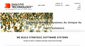 What Eagleeyetechnology.com website looked like in 2014 (9 years ago)