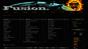 What Evefusion.com website looked like in 2014 (9 years ago)