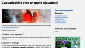 What E-aquario.com website looked like in 2014 (9 years ago)