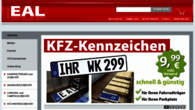 What Eal-vertrieb.de website looked like in 2014 (11 years ago)