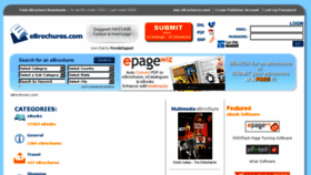 What Ebrochures.com website looked like in 2014 (9 years ago)