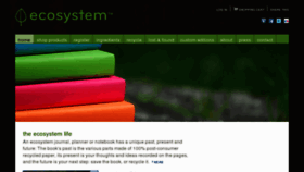 What Ecosystemlife.com website looked like in 2014 (9 years ago)