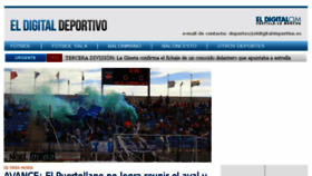 What Eldigitaldeportivo.com website looked like in 2014 (9 years ago)