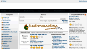 What Ertekelem.hu website looked like in 2014 (9 years ago)