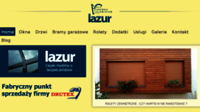 What E-lazur.pl website looked like in 2014 (9 years ago)