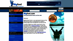 What Ef.bigfoot.com website looked like in 2014 (9 years ago)