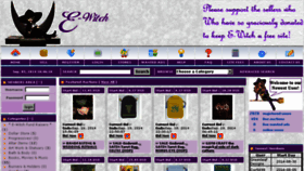What E-witch.com website looked like in 2014 (9 years ago)