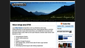 What Extremniki.de website looked like in 2014 (9 years ago)