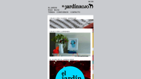 What Eljardinrojo.com website looked like in 2014 (9 years ago)
