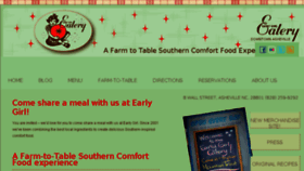 What Earlygirleatery.com website looked like in 2014 (9 years ago)