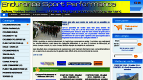 What Endurance-sport-performance.com website looked like in 2014 (9 years ago)