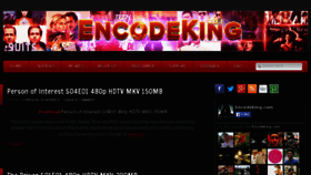 What Encodeking.com website looked like in 2014 (9 years ago)